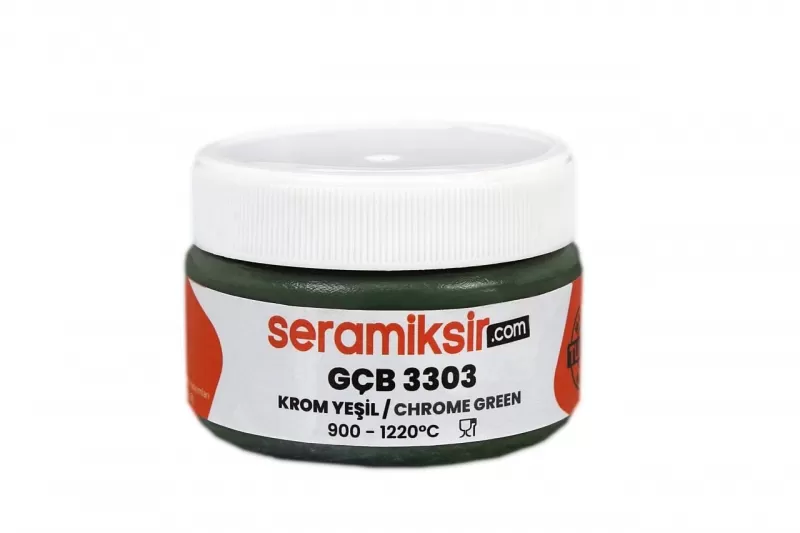 GCB 3308 Фисташковая зеленая подглазурная краска Seramiksir