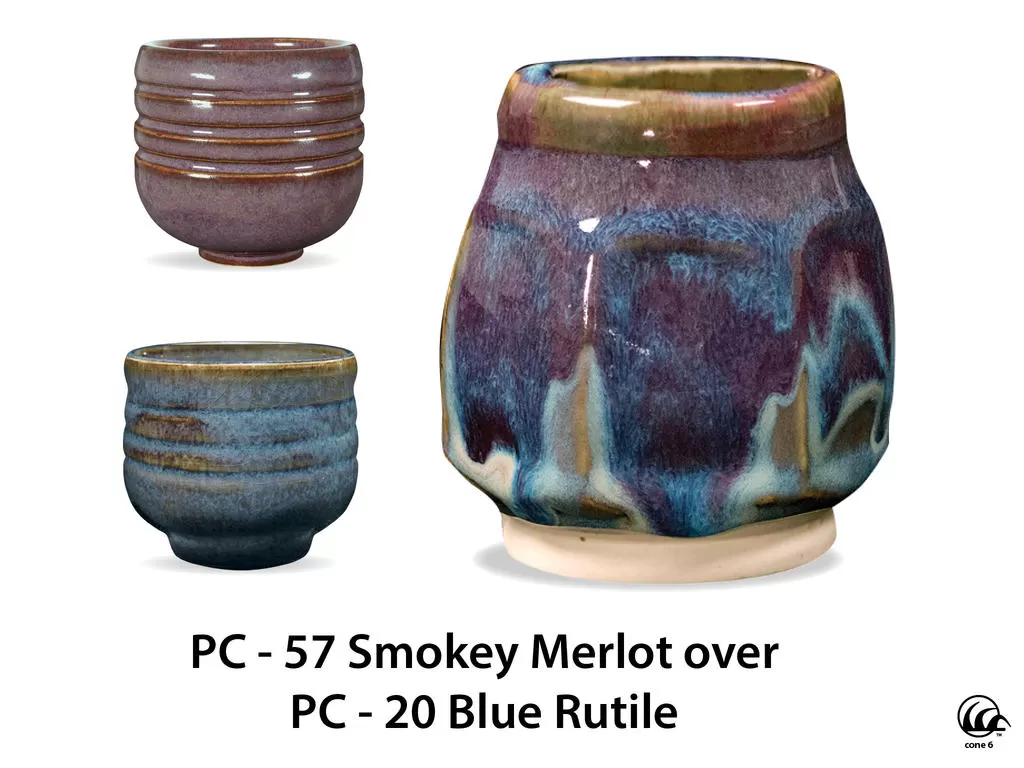 PC-57 Smokey Merlot высокотемпературная глазурь Amaco