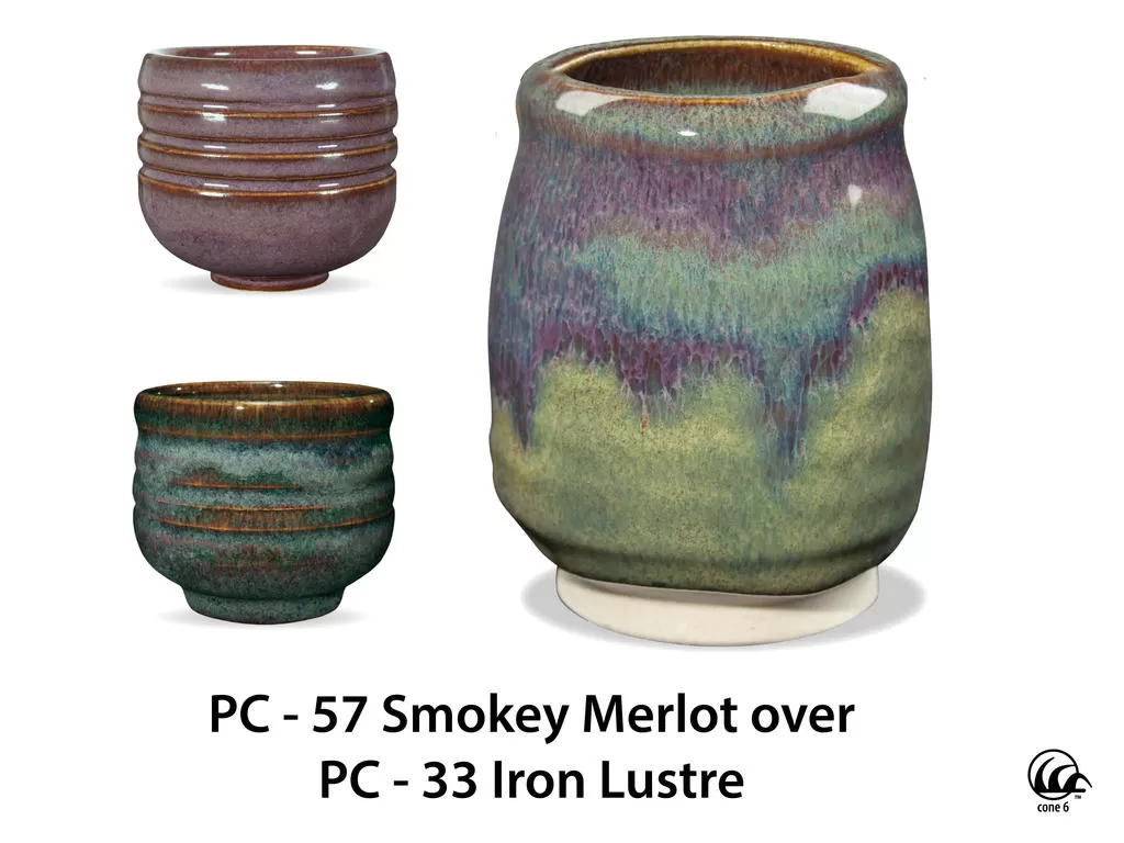PC-57 Smokey Merlot высокотемпературная глазурь Amaco