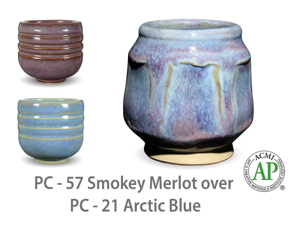 PC-57 Smokey Merlot высокотемпературная глазурь Amaco