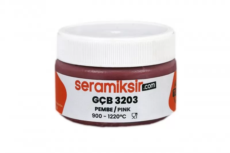 GCB 3203 Розовая подглазурная краска Seramiksir