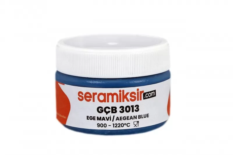GCB 3013 Эгейский синий подглазурная краска Seramiksir