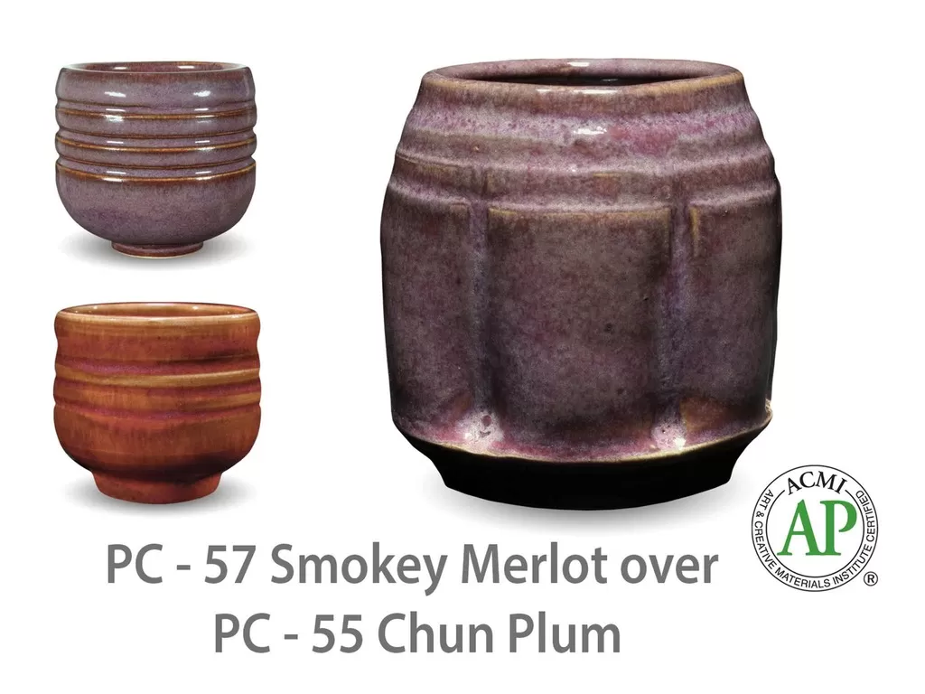 PC-57 Smokey Merlot высокотемпературная глазурь Amaco