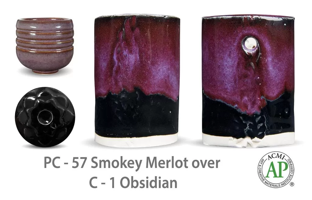 PC-57 Smokey Merlot высокотемпературная глазурь Amaco