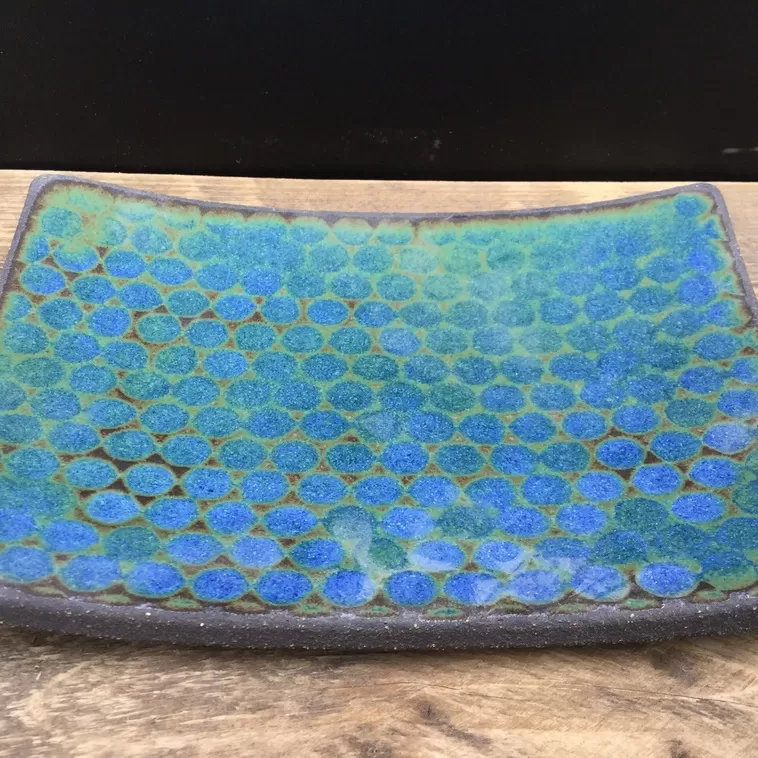 9880 Сине-зеленая глазурь Botz