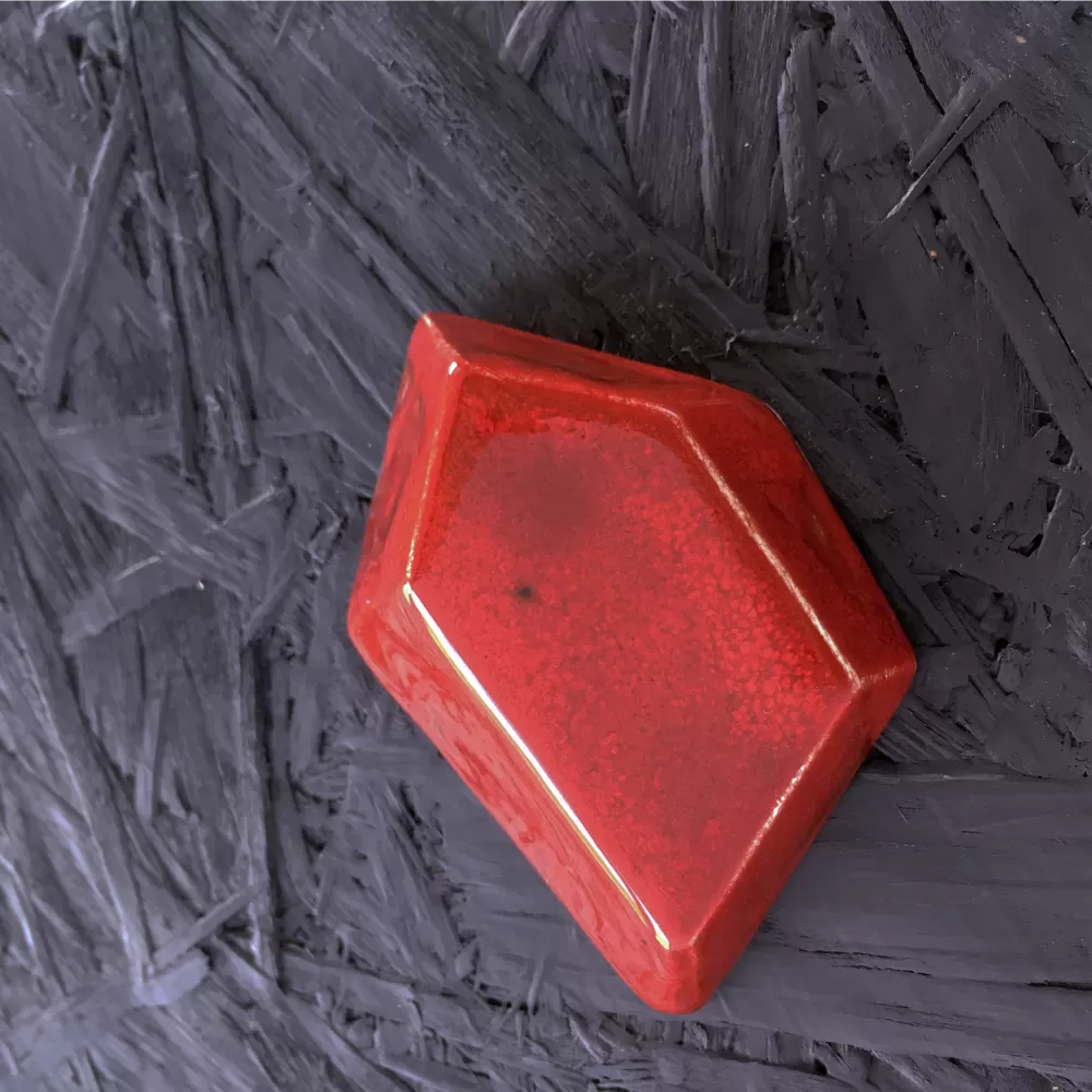 7966 Красный кардинал глазурь Terracolor