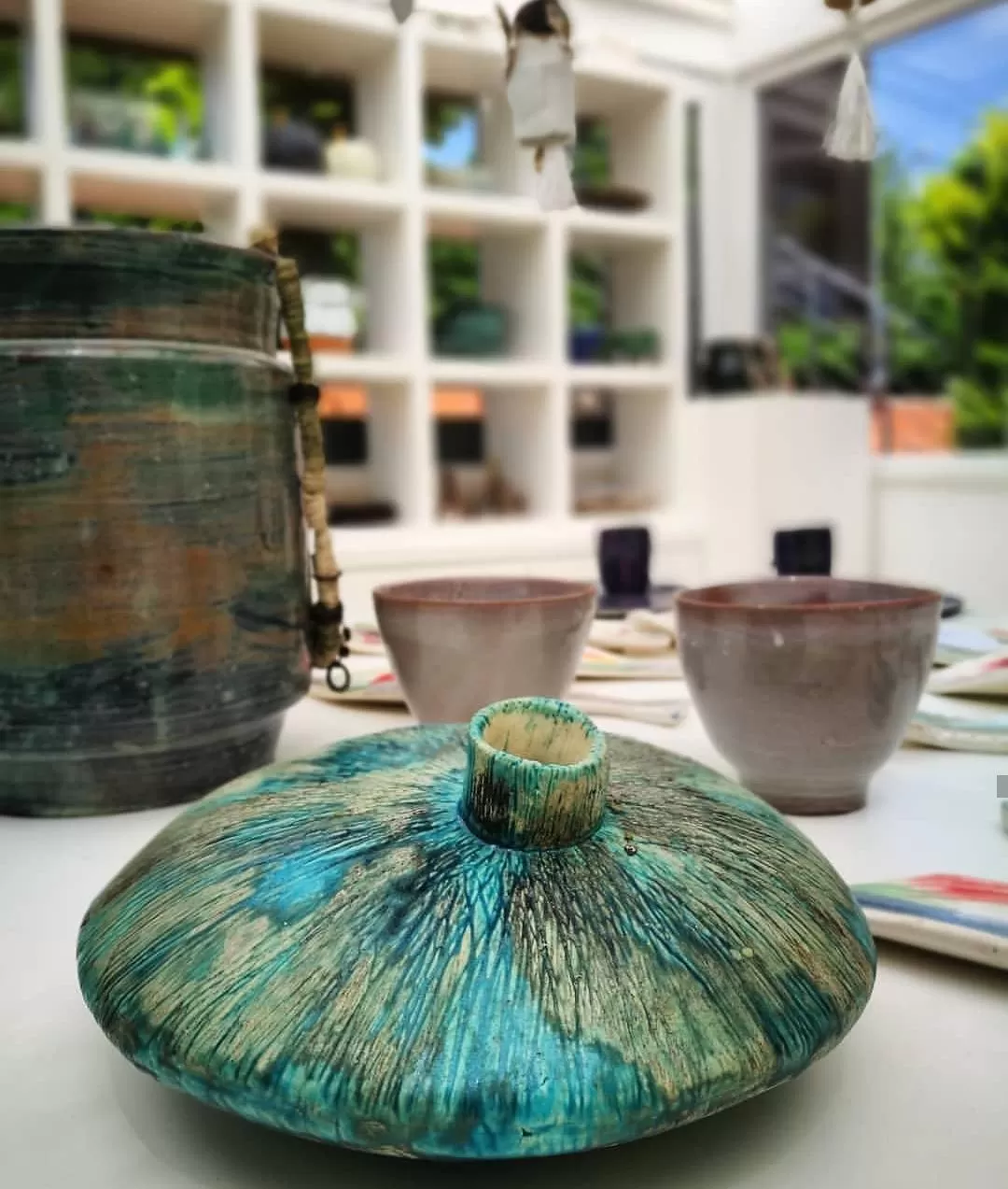 S 1018 Античная бирюза глазурь Seramiksir