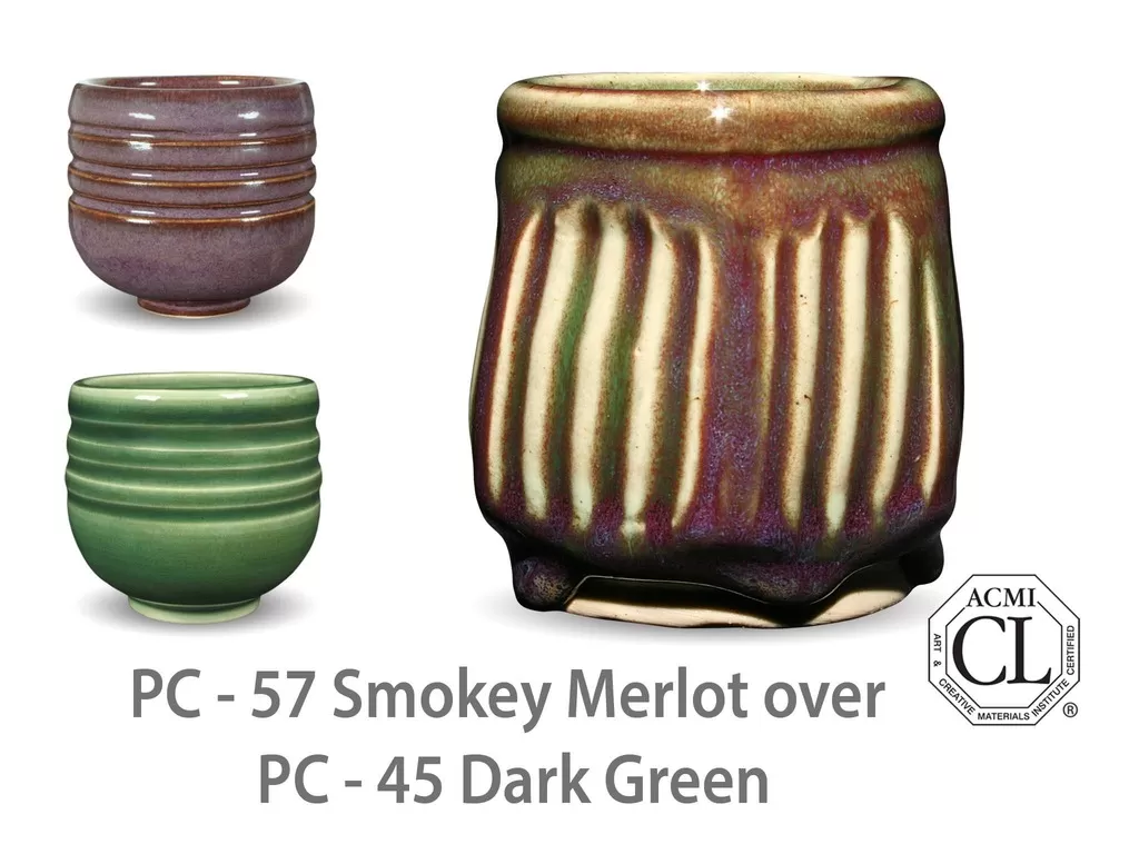 PC-57 Smokey Merlot высокотемпературная глазурь Amaco