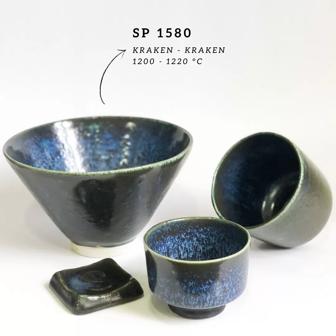 SP 1580 Кракен глазурь Seramiksir