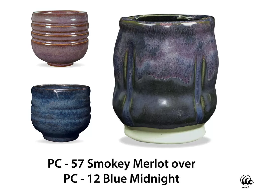 PC-57 Smokey Merlot высокотемпературная глазурь Amaco