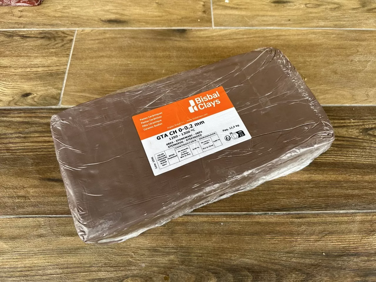 GTA CH 0-0,2 Каменная масса с шамотом 30% (0-0,2 мм) Bisbal Clay