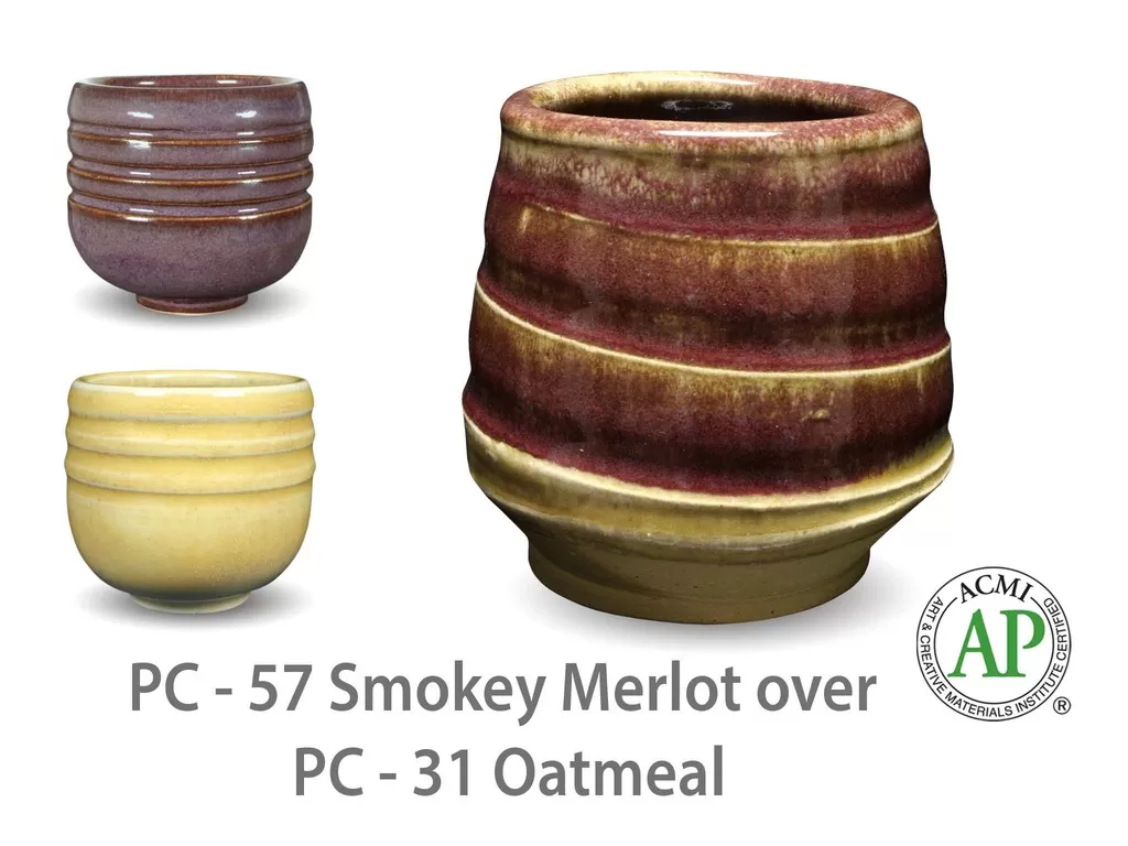 PC-57 Smokey Merlot высокотемпературная глазурь Amaco